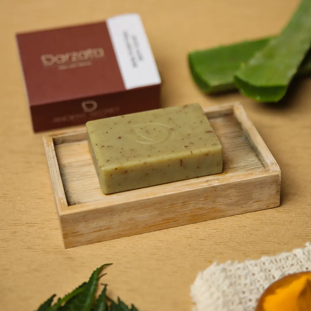Darzata Neem Aloevera Soap with natural ingredients