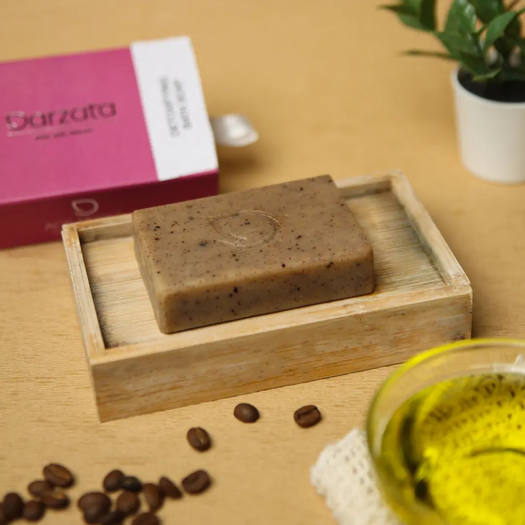 Darzata Coffee Olive oil Soap with natural ingredients