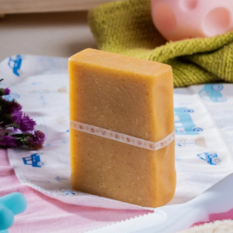 Darzata gentle Protection Calendula oats baby soap with baby toys