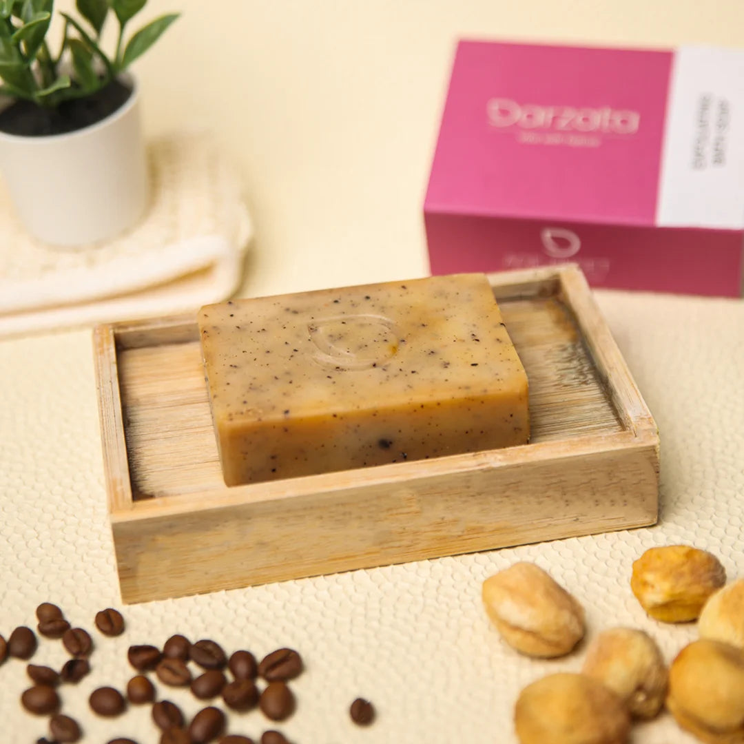 Darzata Coffee Rosehip oil Soap with natural ingredients 