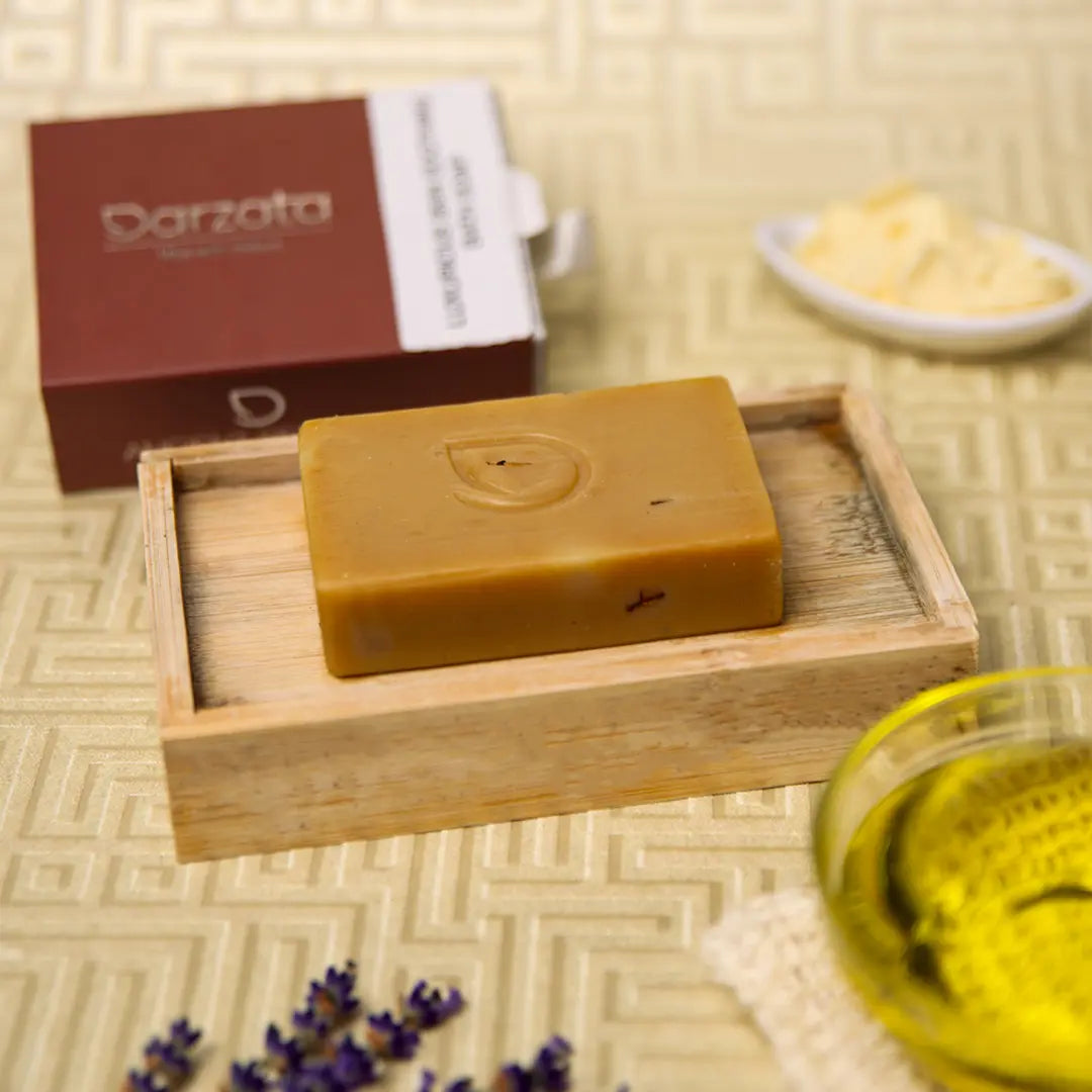 Darzata Kashmiri Lavender Soap with natural ingredients 