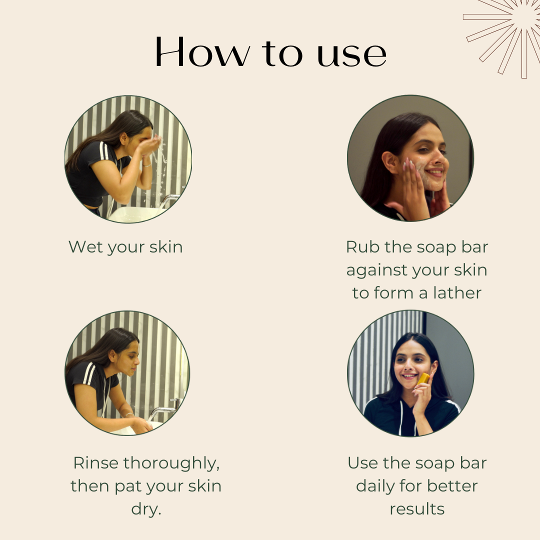Darzata Skin Care- Acne-Free Radiance Natural Cold-Pressed Soap