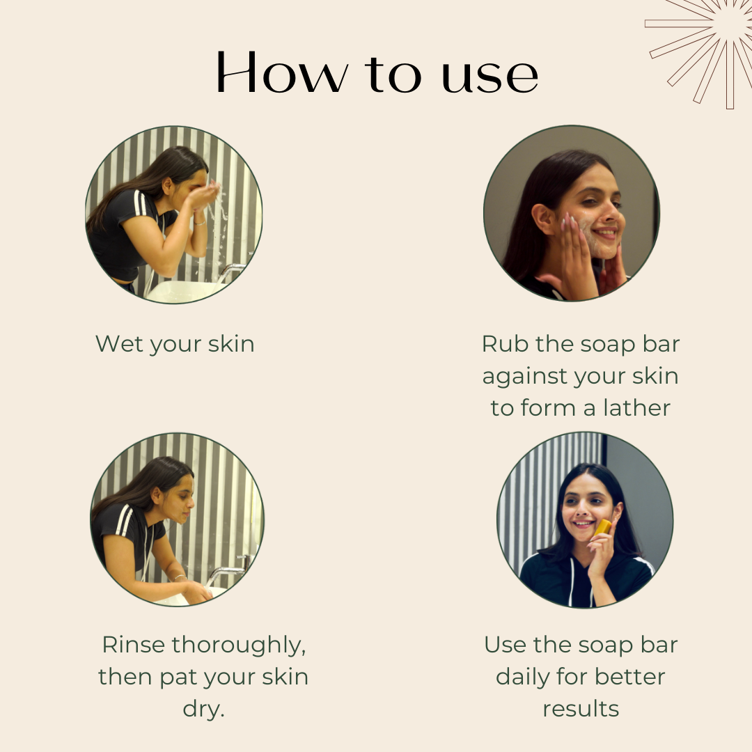 Darzata Skin Care- De Tan Natural Cold-Pressed Soap