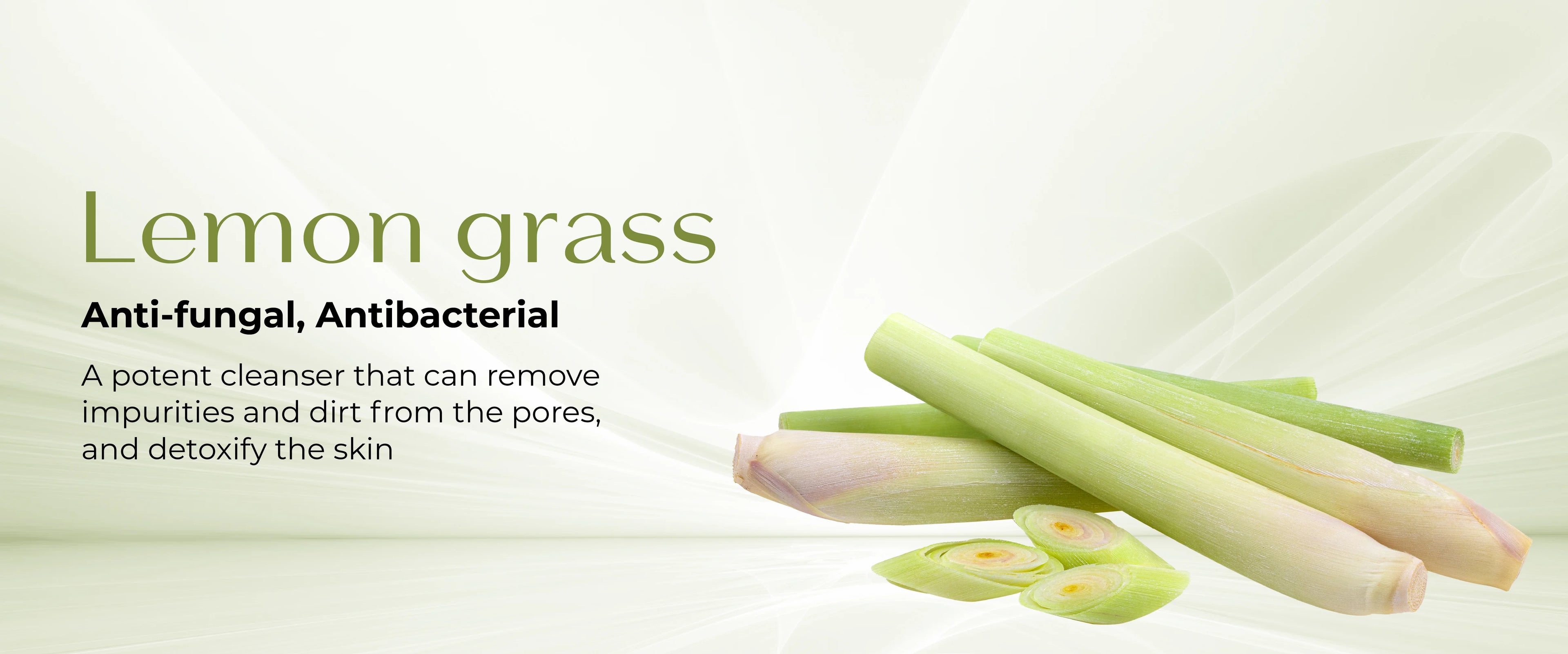 Lemon grass with its benefits for the skin