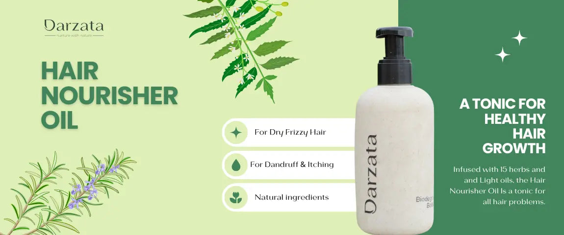 Nourisher oil bottle with benefits