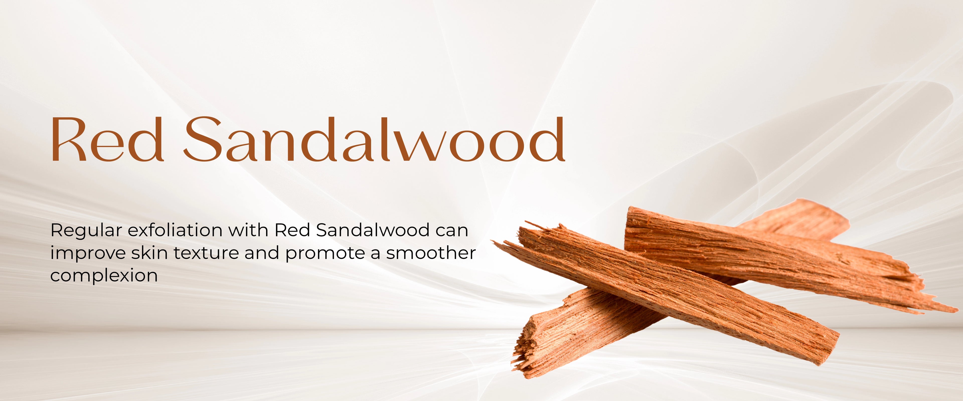 Red Sandalwoodi sticks with its benefits for the skin